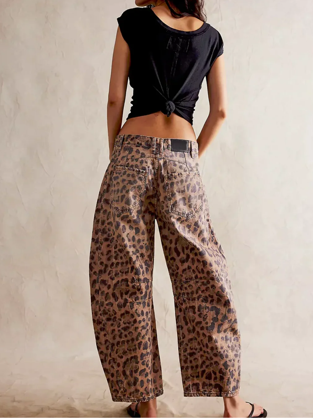 Kathleen Sculpted Barrel Leg Denim Jeans