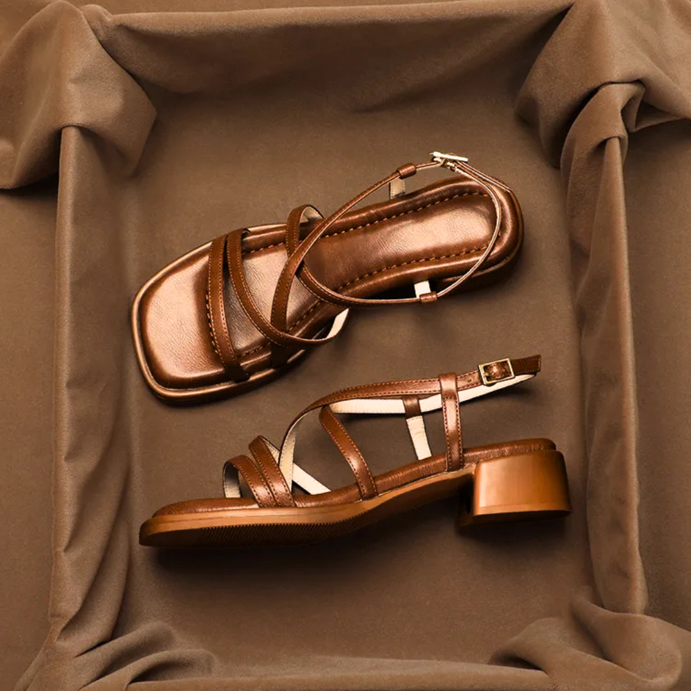Marlowe Strappy Block Heel Sandals