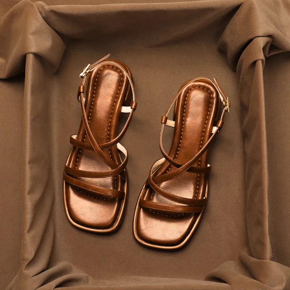Marlowe Strappy Block Heel Sandals