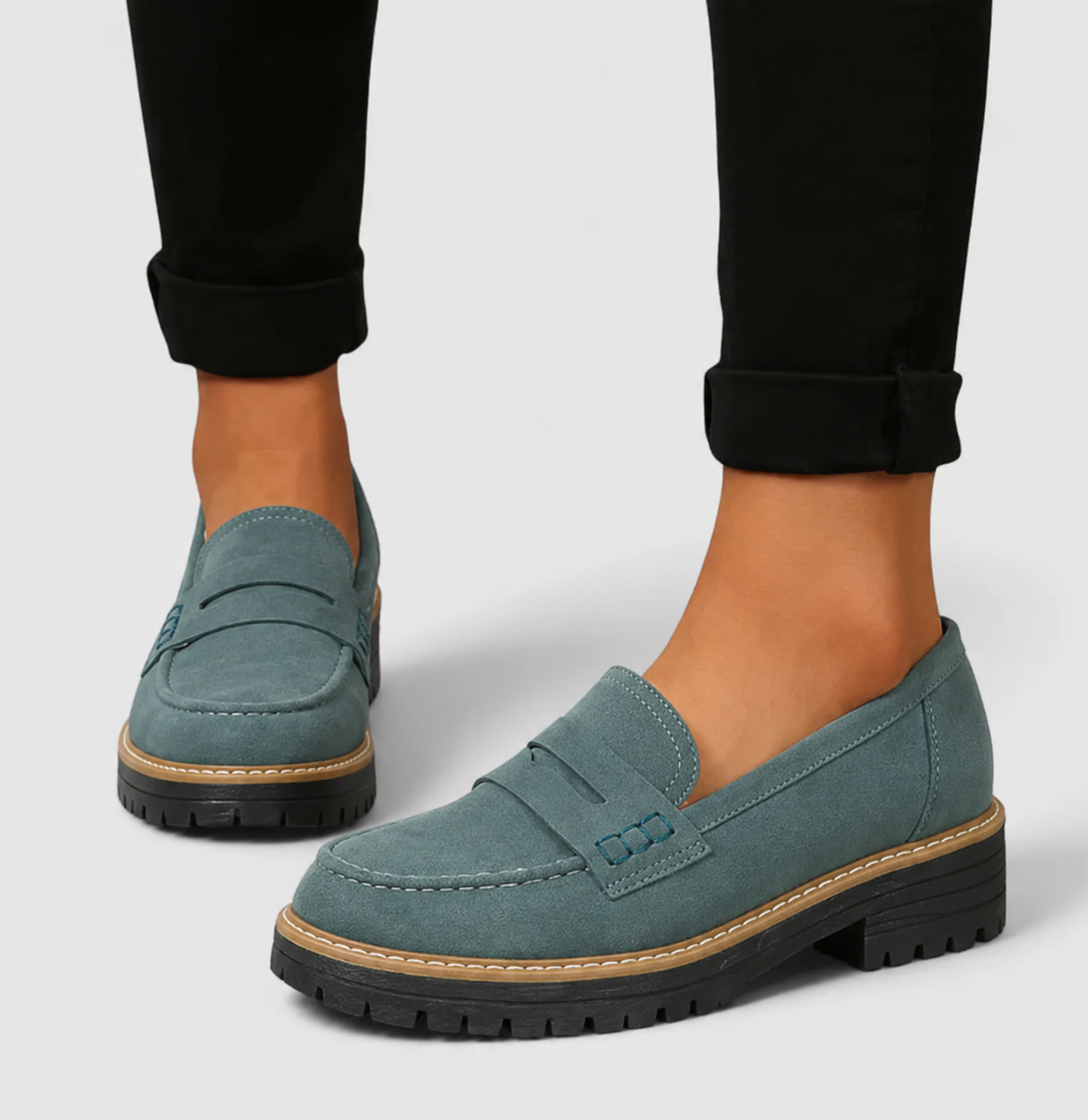 Phyllis Comfort Lug Sole Loafers