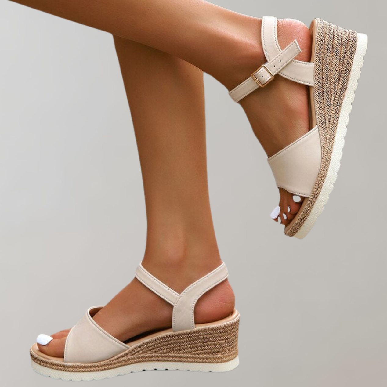 Muse Comfort Espadrille Wedge Sandals