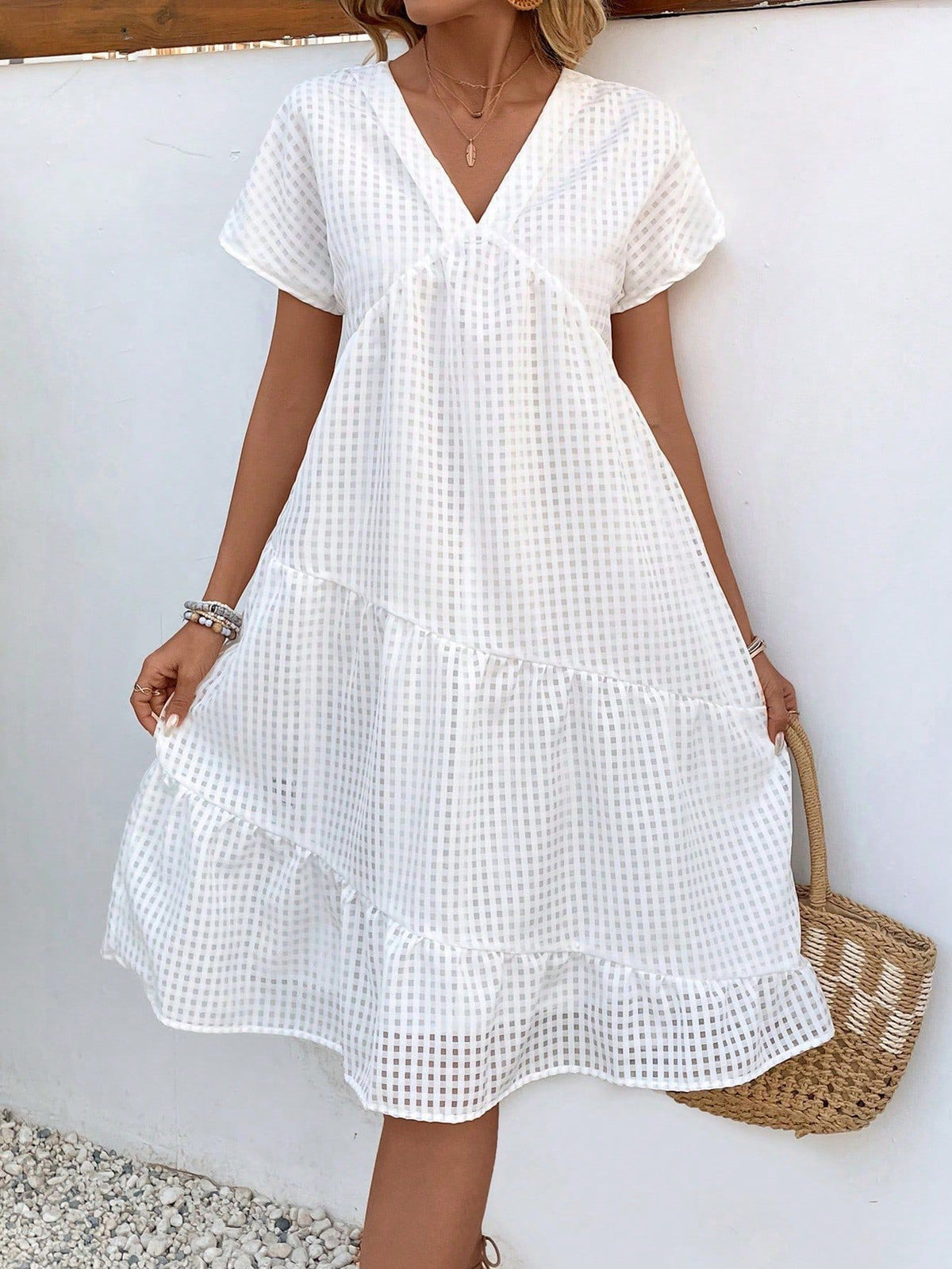 loose summer dress Flattering Fit for Women – Lightweight Breathable Casual Dress attr:lace Steampunk Blue and Silver this maxi dress offers Name:Bundle11684_2024-08-22T18:02:087