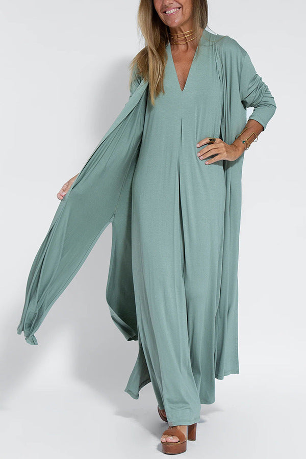 Elowen Flowy Maxi Comfort Dress