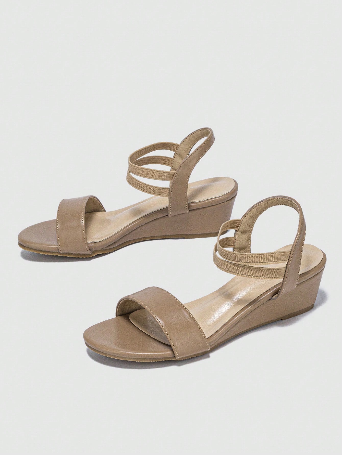 Margo & Main – double strap low wedge sandals, additional view 12, US women's sizes
