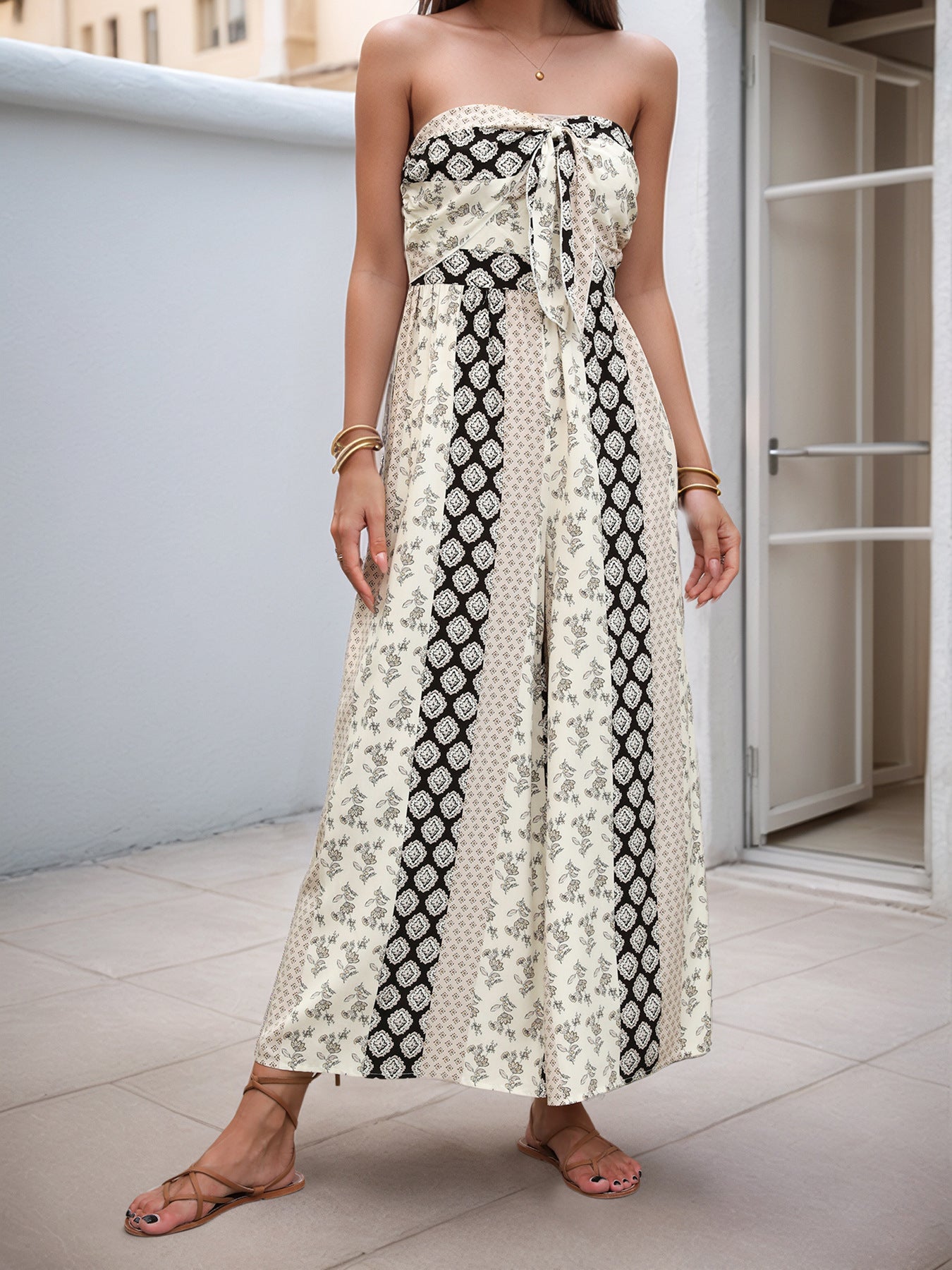 Martha Bohemian Wide Leg Jumpsuit