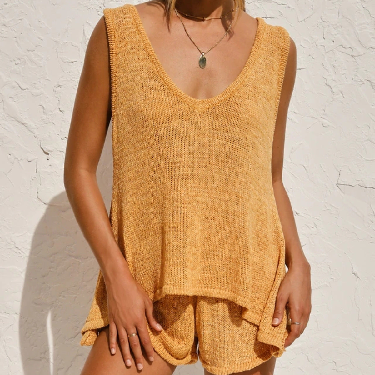 Lorelei Knit Tank & Shorts Set