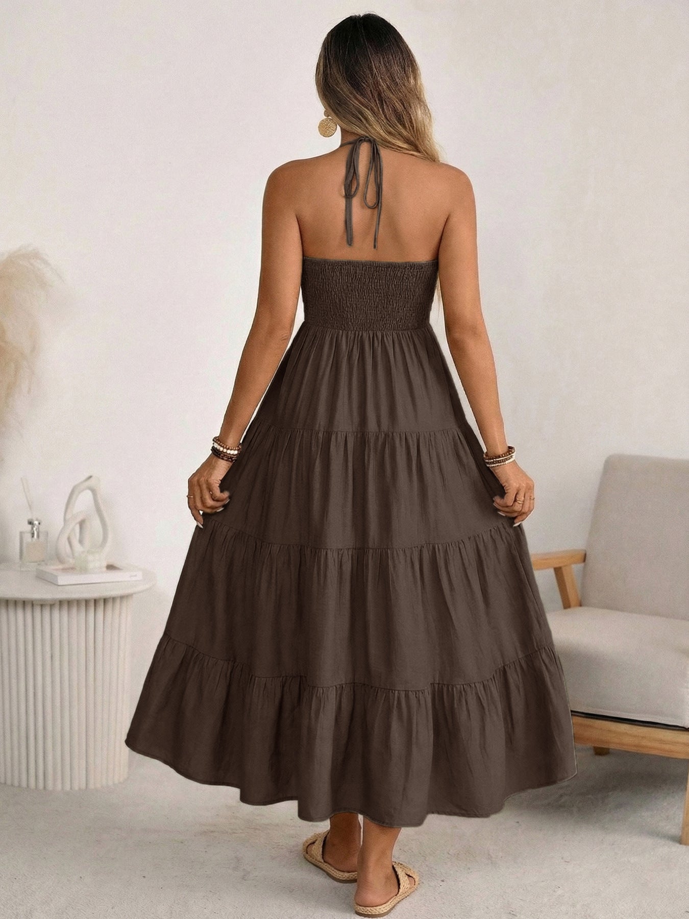 Lillian Flow Cotton Midi Dress
