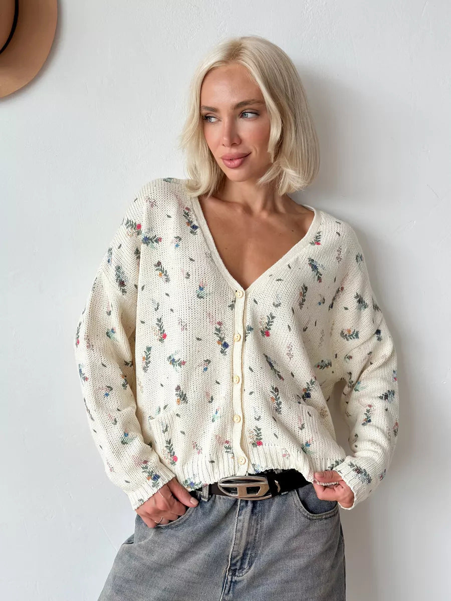 Lois Bloom Knit Cardigan