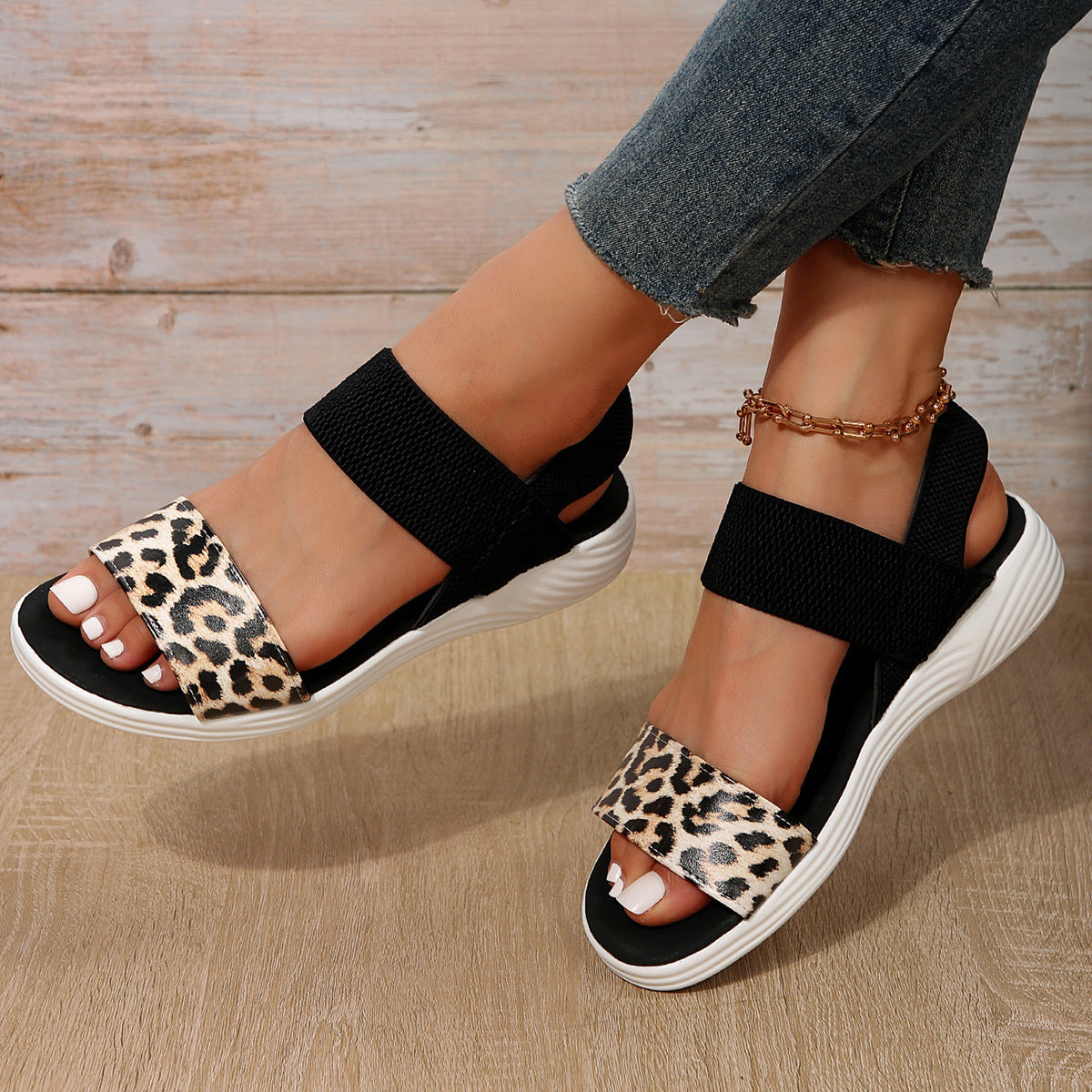 Simone Comfort Stretch Sandals