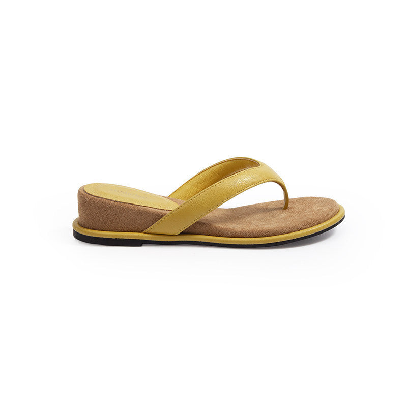 Astoria Cushioned Orthopedic Wedge Flip Flop Sandals