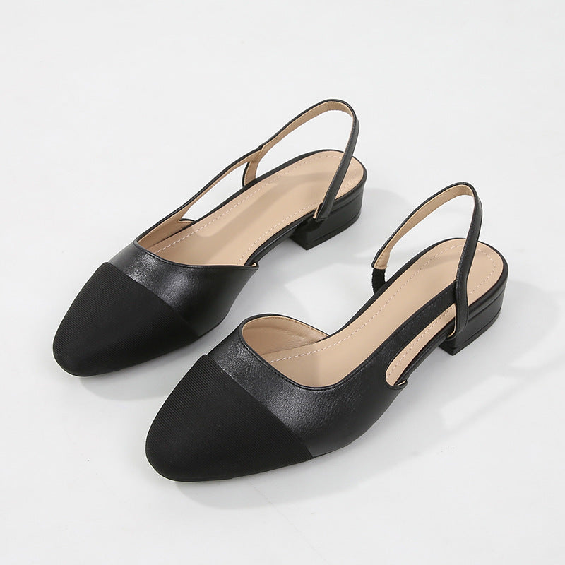 Dorothy Cap-Toe Slingback Heels