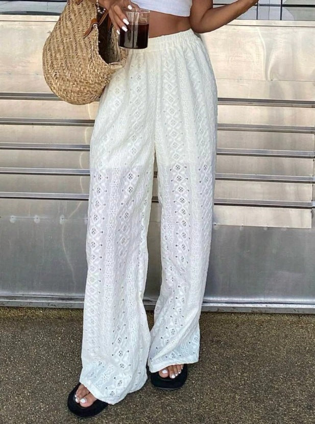 Cheryl Lace Wide Leg Pants