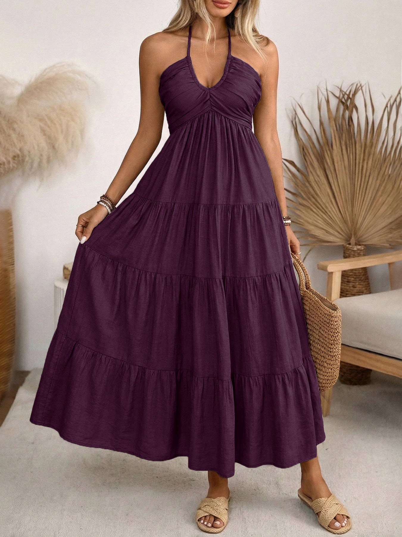 Lillian Flow Cotton Midi Dress