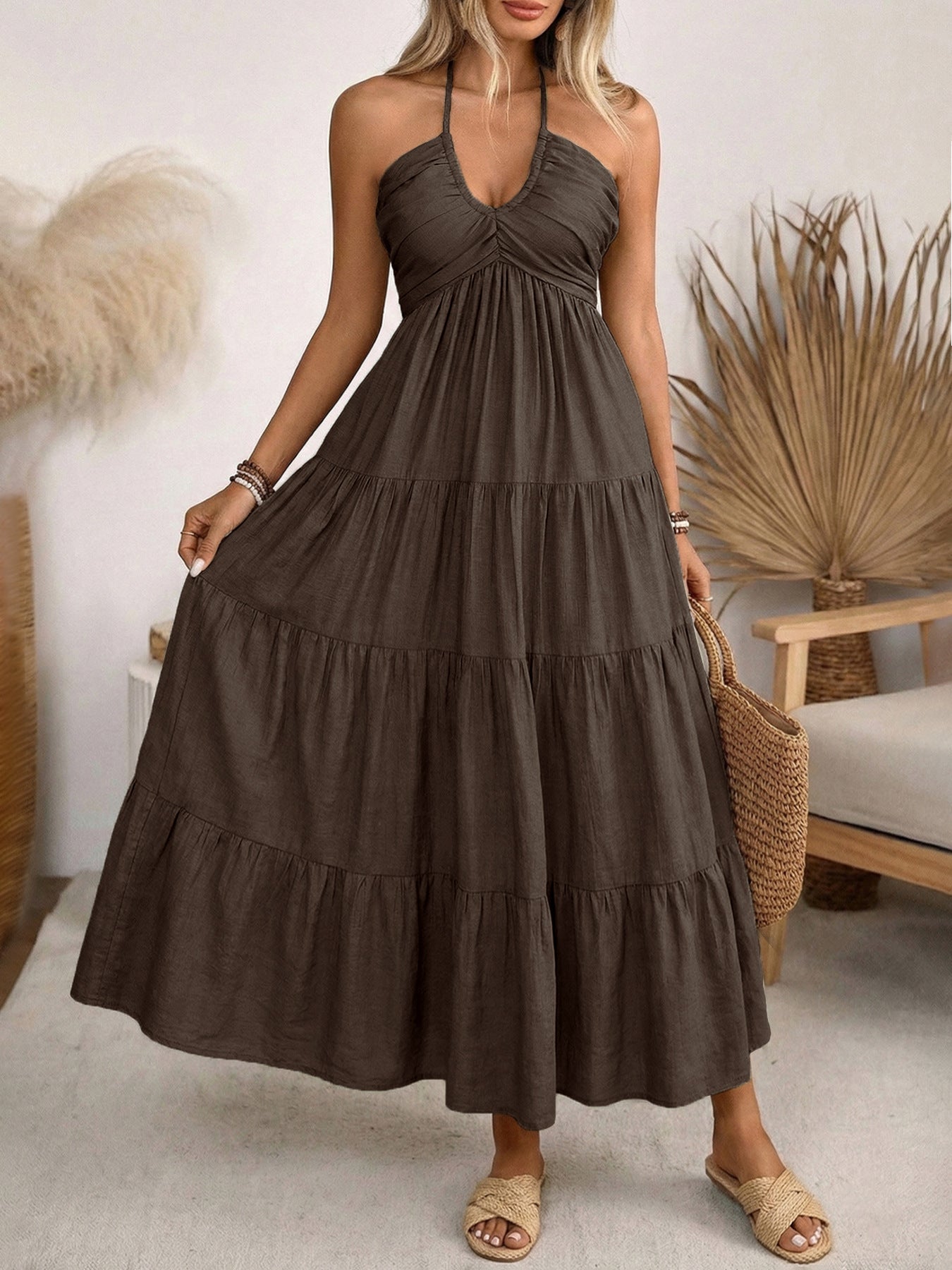 Lillian Flow Cotton Midi Dress