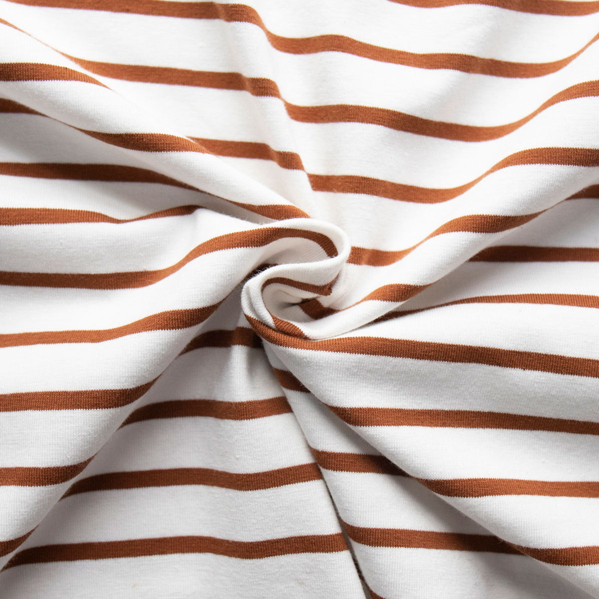 Demelza Striped Cotton Long Sleeve Tee