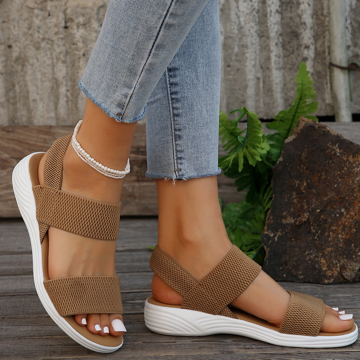 Simone Comfort Stretch Sandals