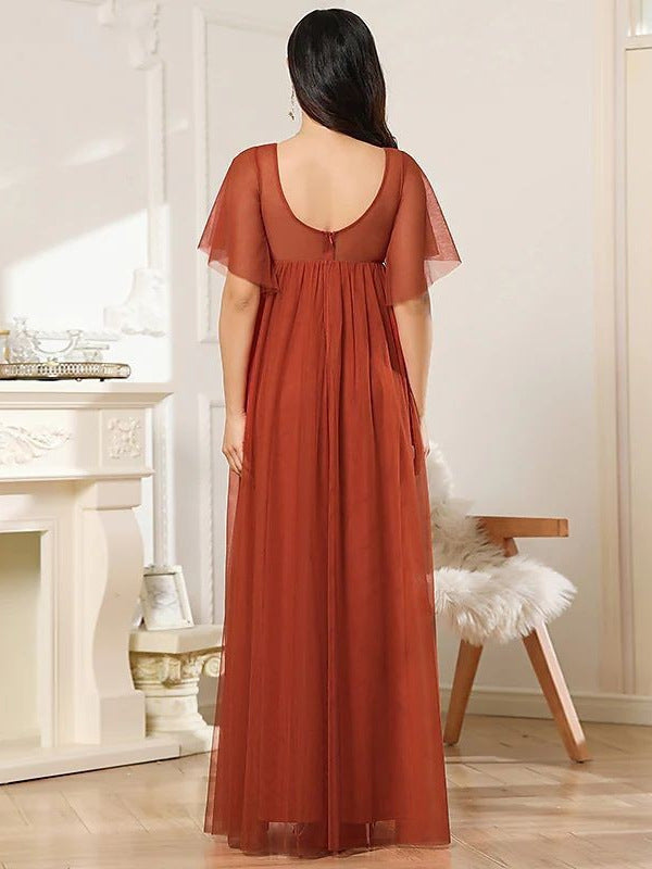 Camille Maternity Maxi Dress