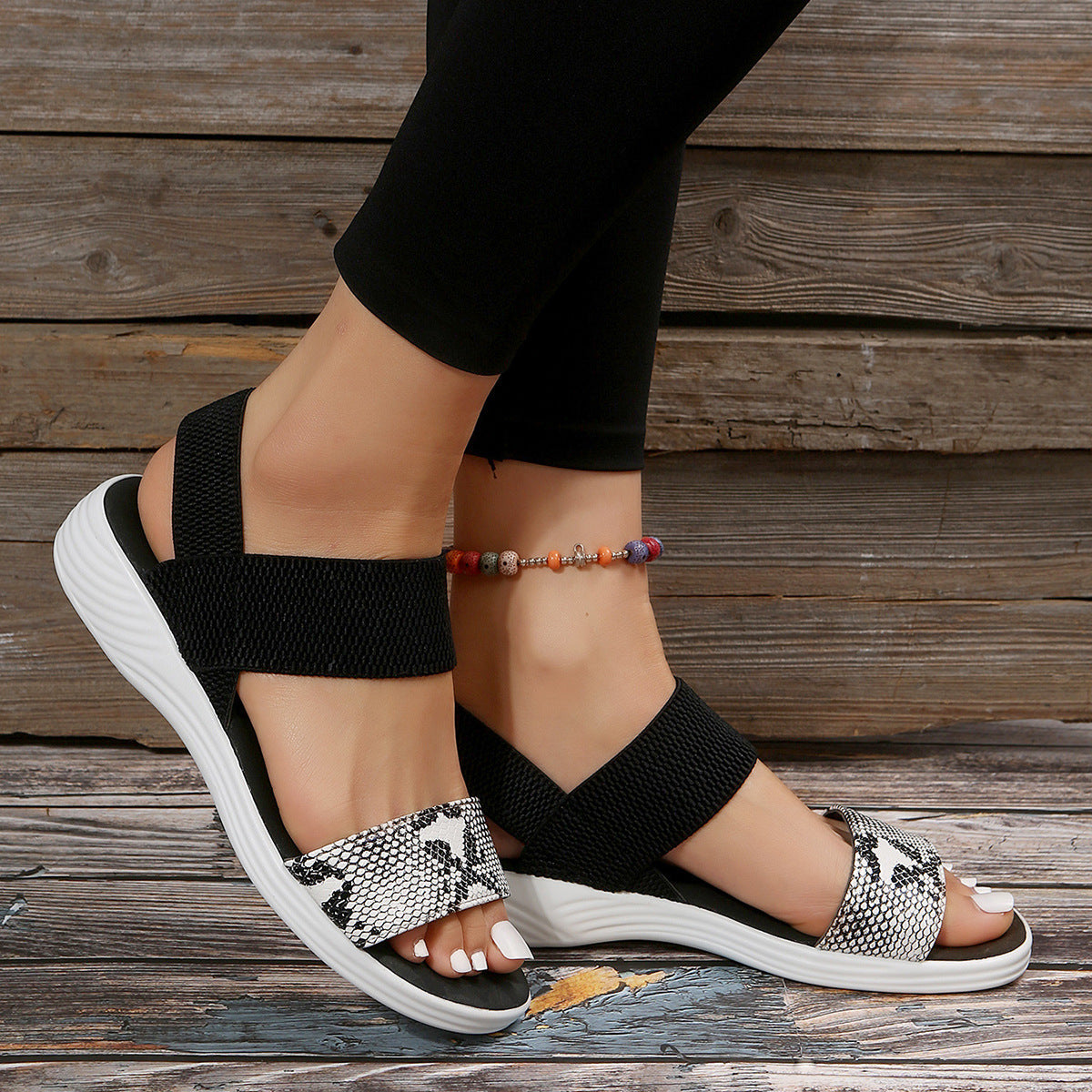 Simone Comfort Stretch Sandals