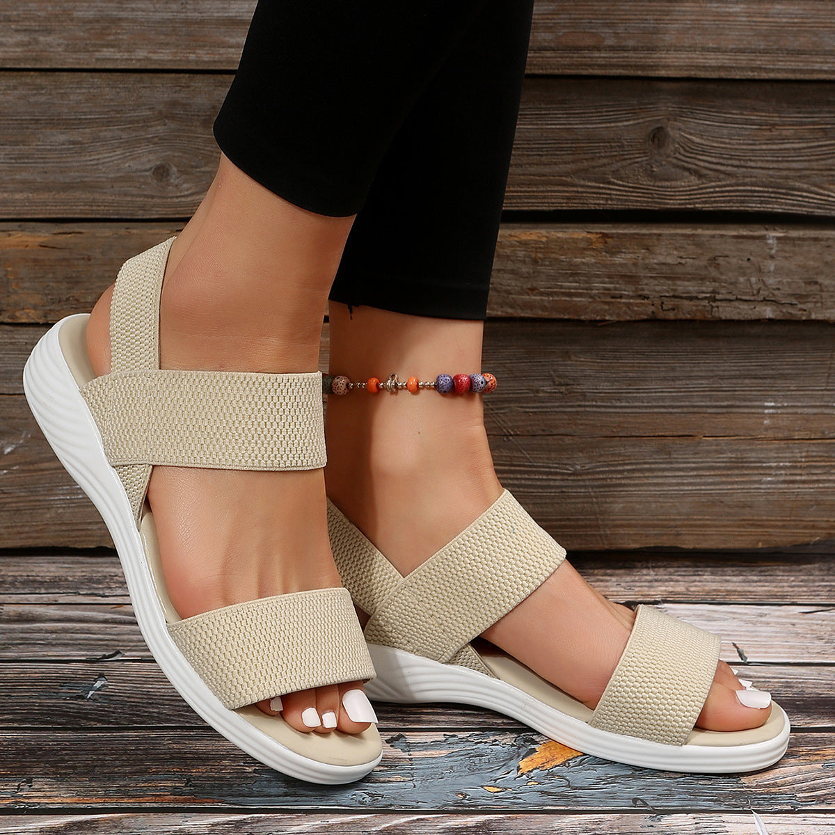 Simone Comfort Stretch Sandals