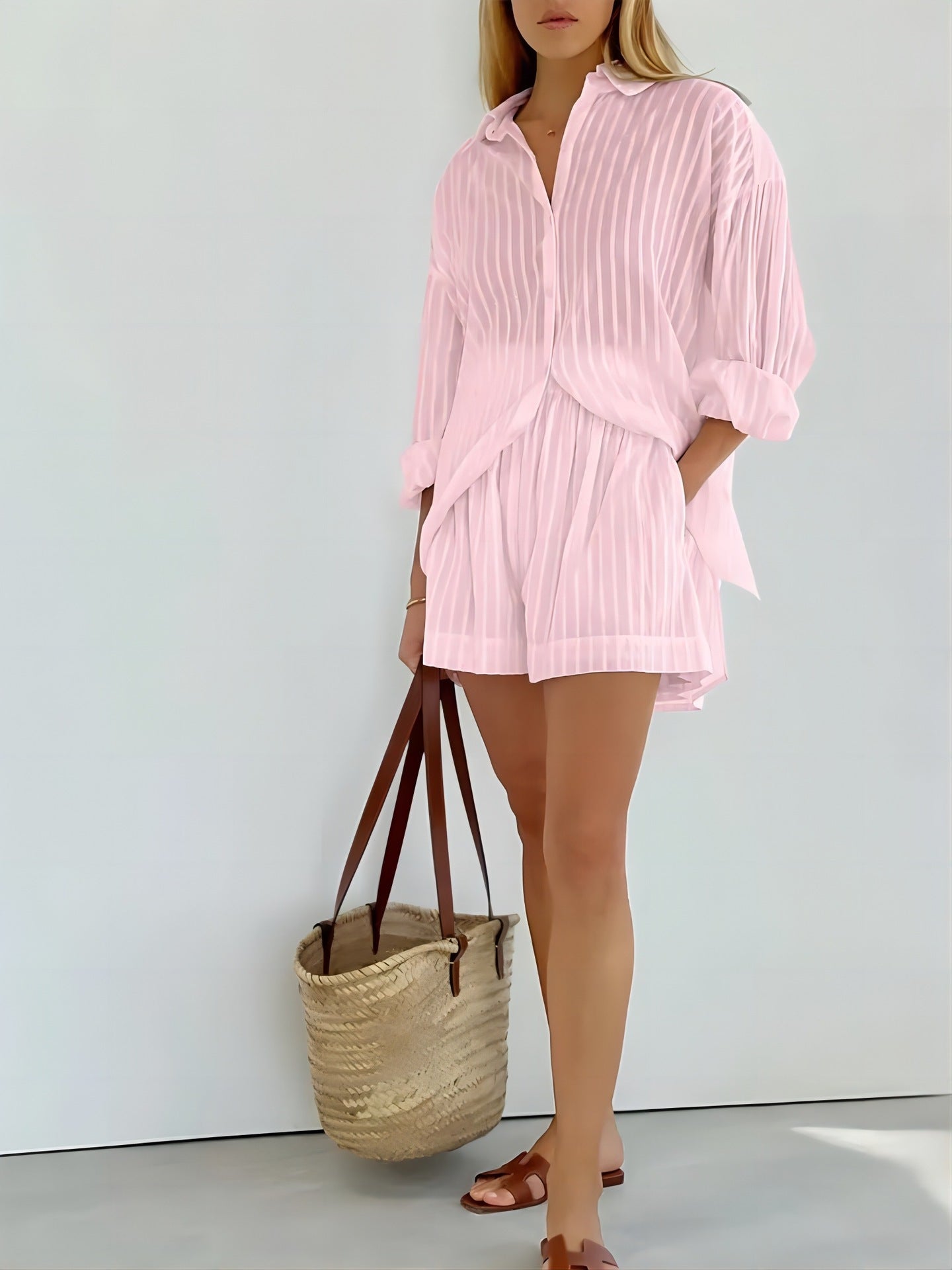 Maxine Striped Summer Co-Ord Set