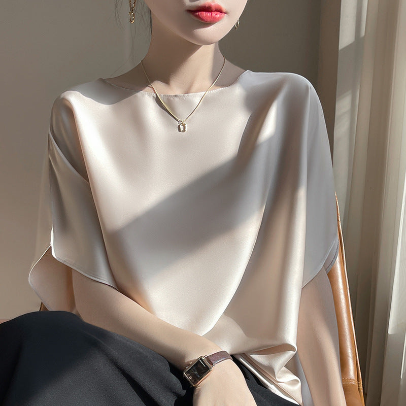 Lisa Silky Satin Top