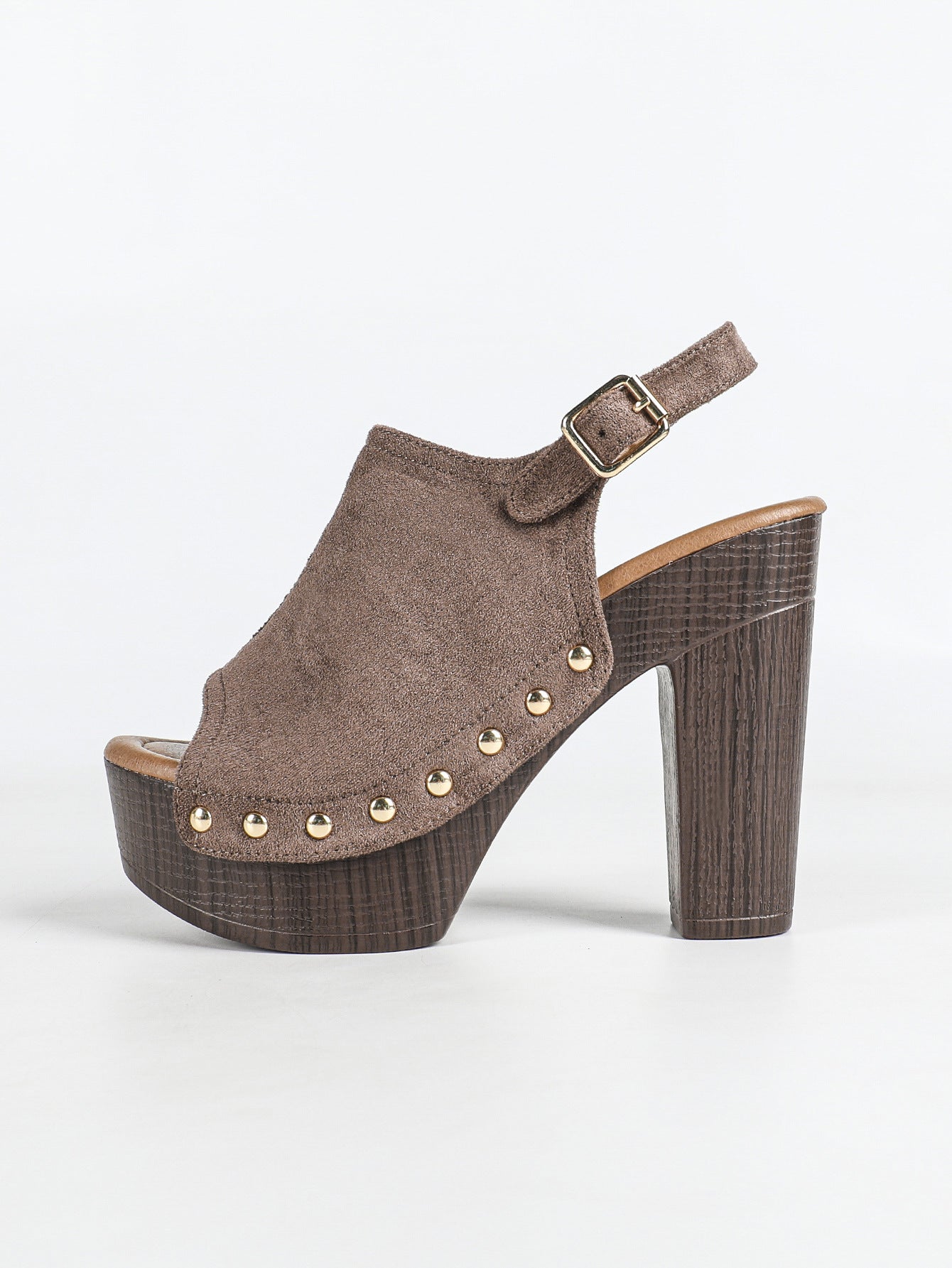 Belva Studded Platform Heel Sandals