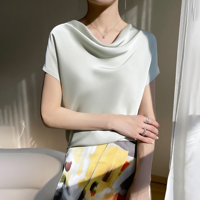 Laura Silky Satin Top