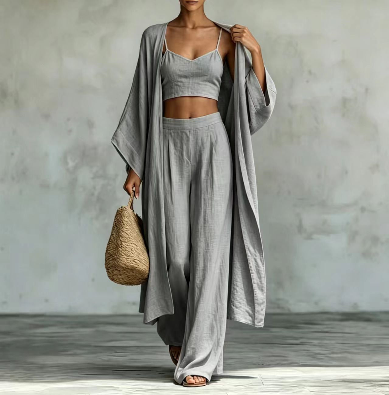 Tahlia Cotton Linen Resort Set