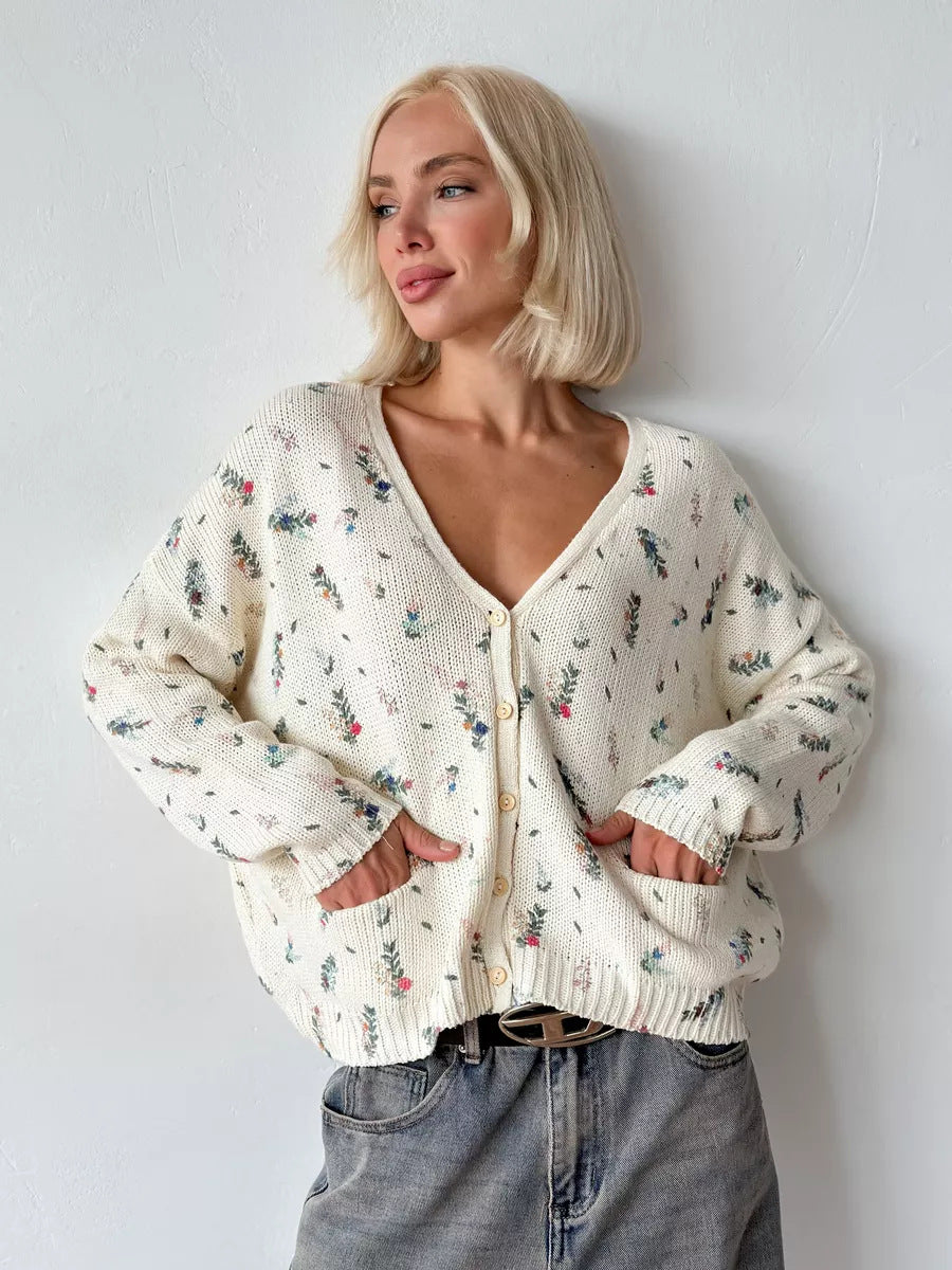 Lois Bloom Knit Cardigan