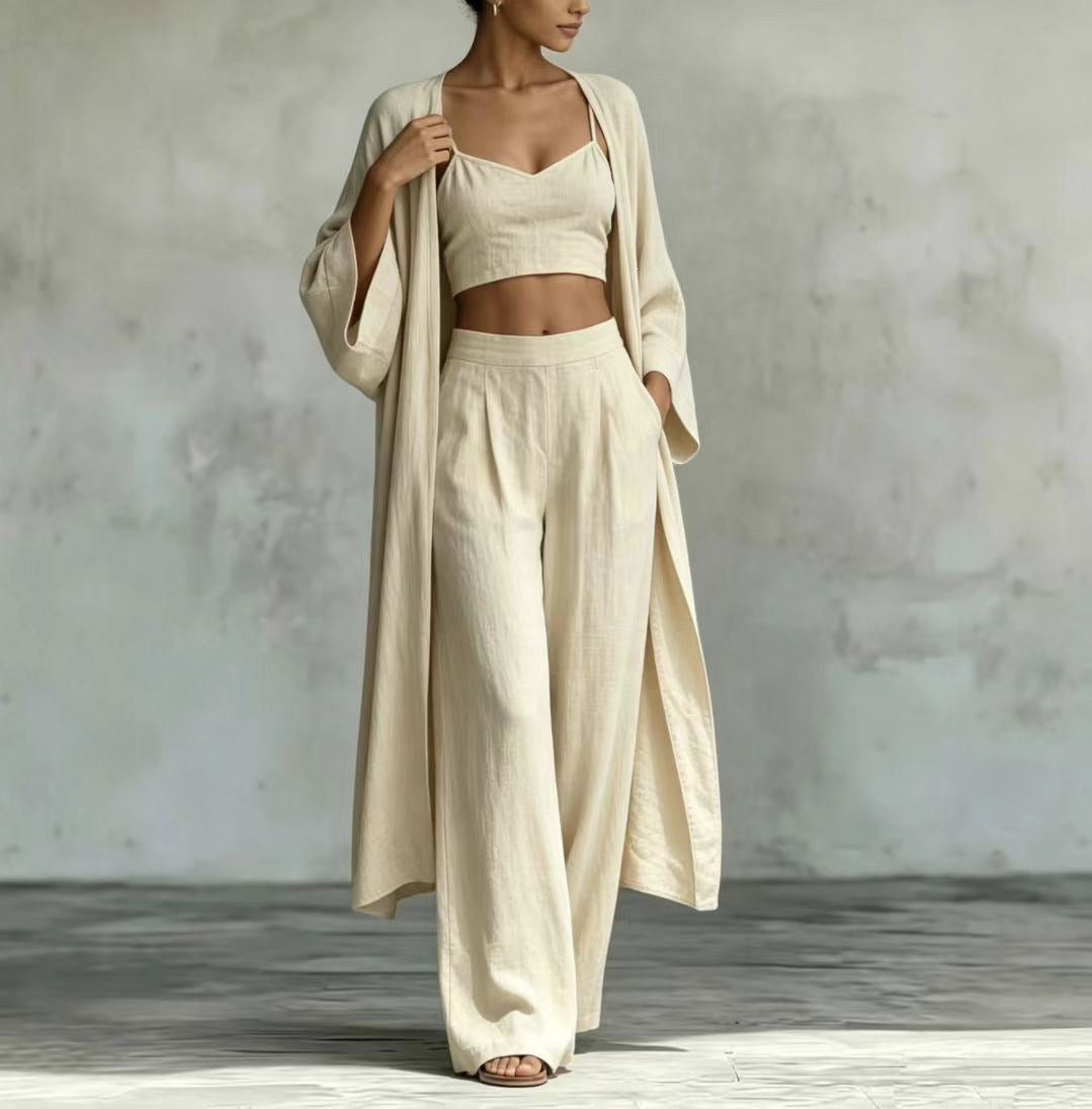 Tahlia Cotton Linen Resort Set