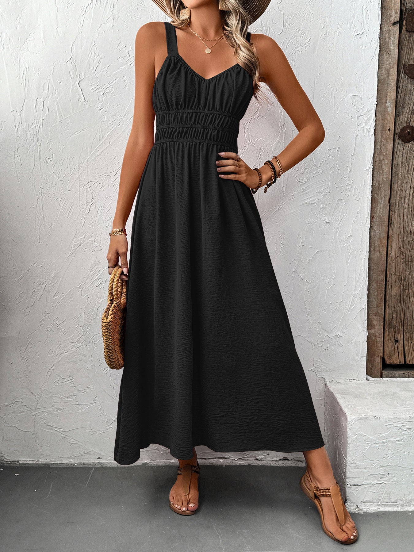 Cirelle Flattering Waist Midi Dress