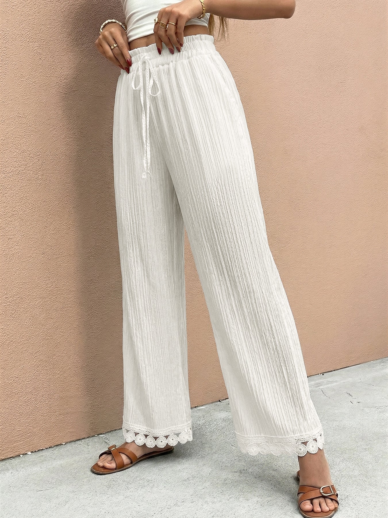 Victoria Viscose Wide Leg Comfort Pants