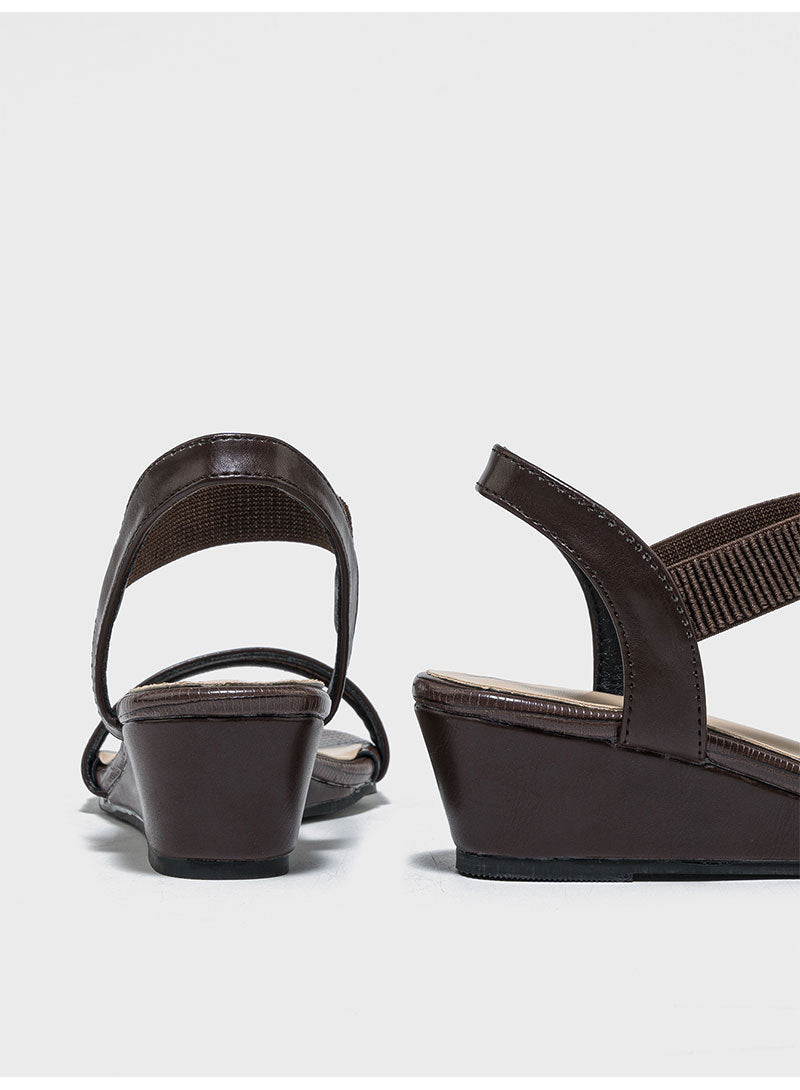 Margo & Main – textured strap low wedge sandals, additional view 11, US women's sizes