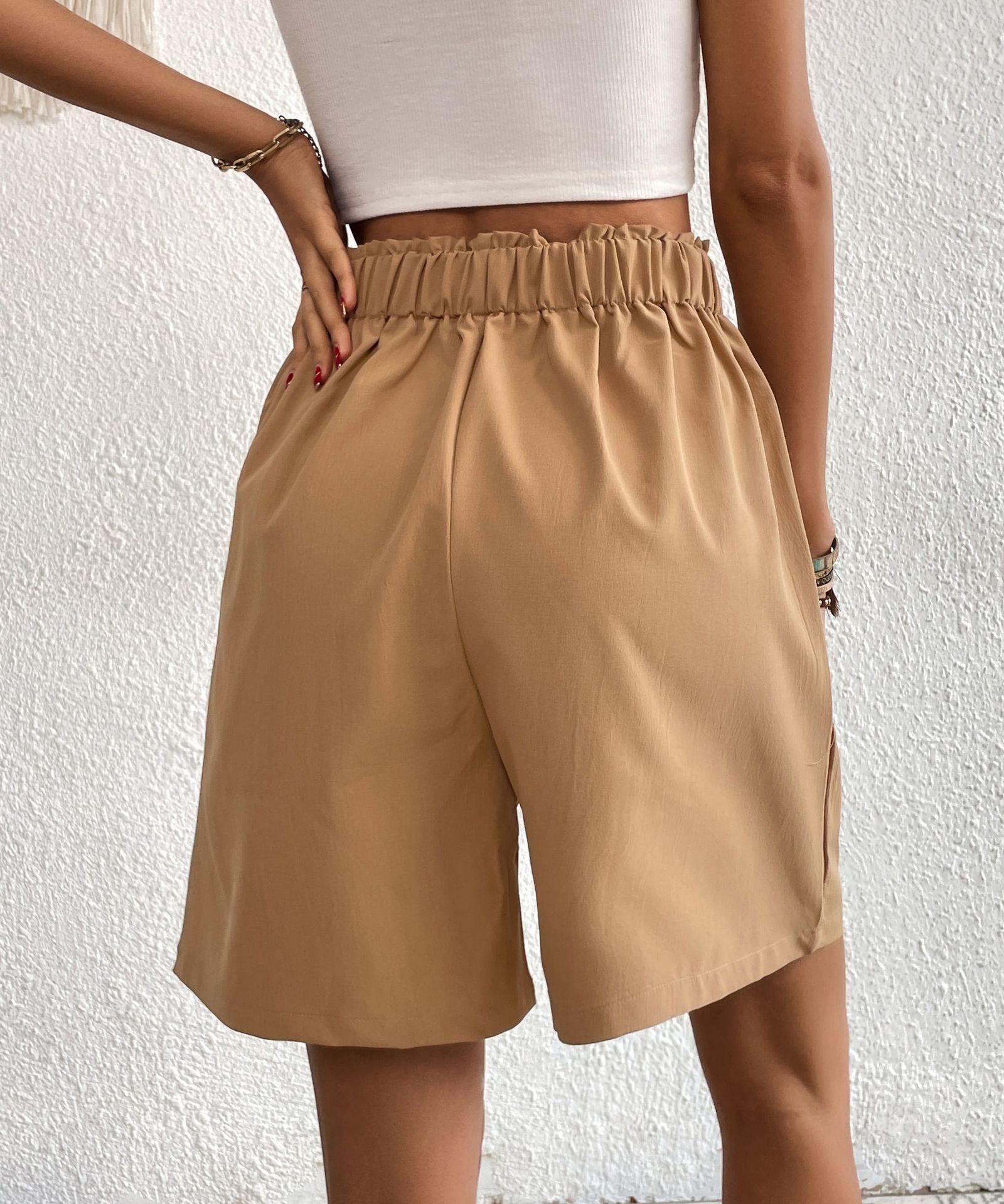 Paige High-Waist Flowy Shorts
