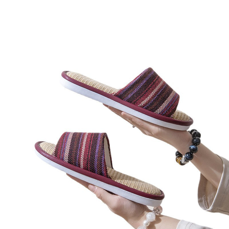 Ayla Linen Breeze Comfort Slippers