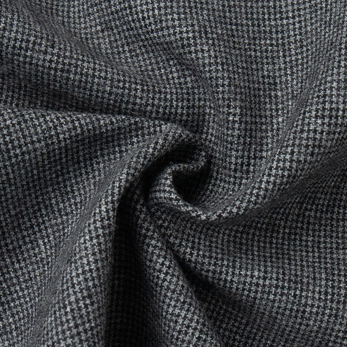 Letizia Houndstooth Wool Blend Double-Breasted Coat