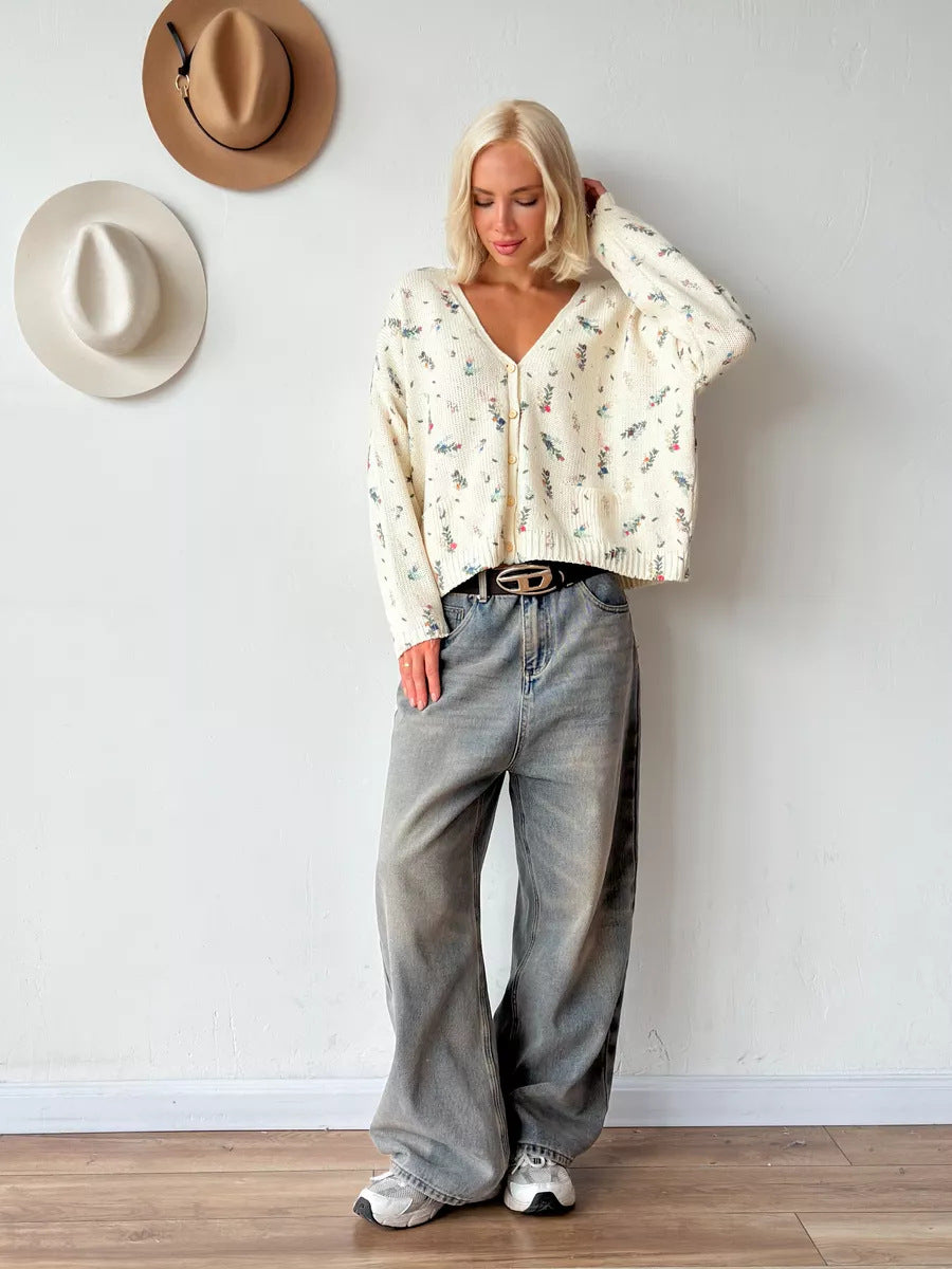 Lois Bloom Knit Cardigan
