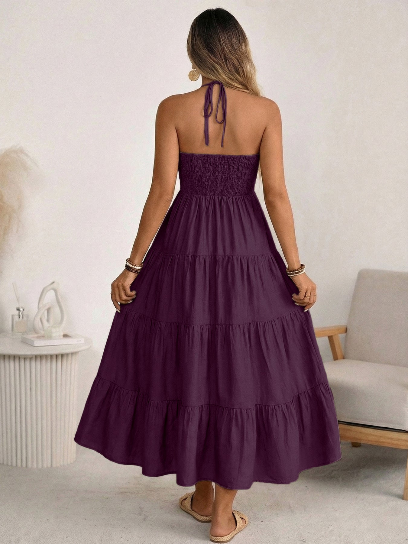Lillian Flow Cotton Midi Dress