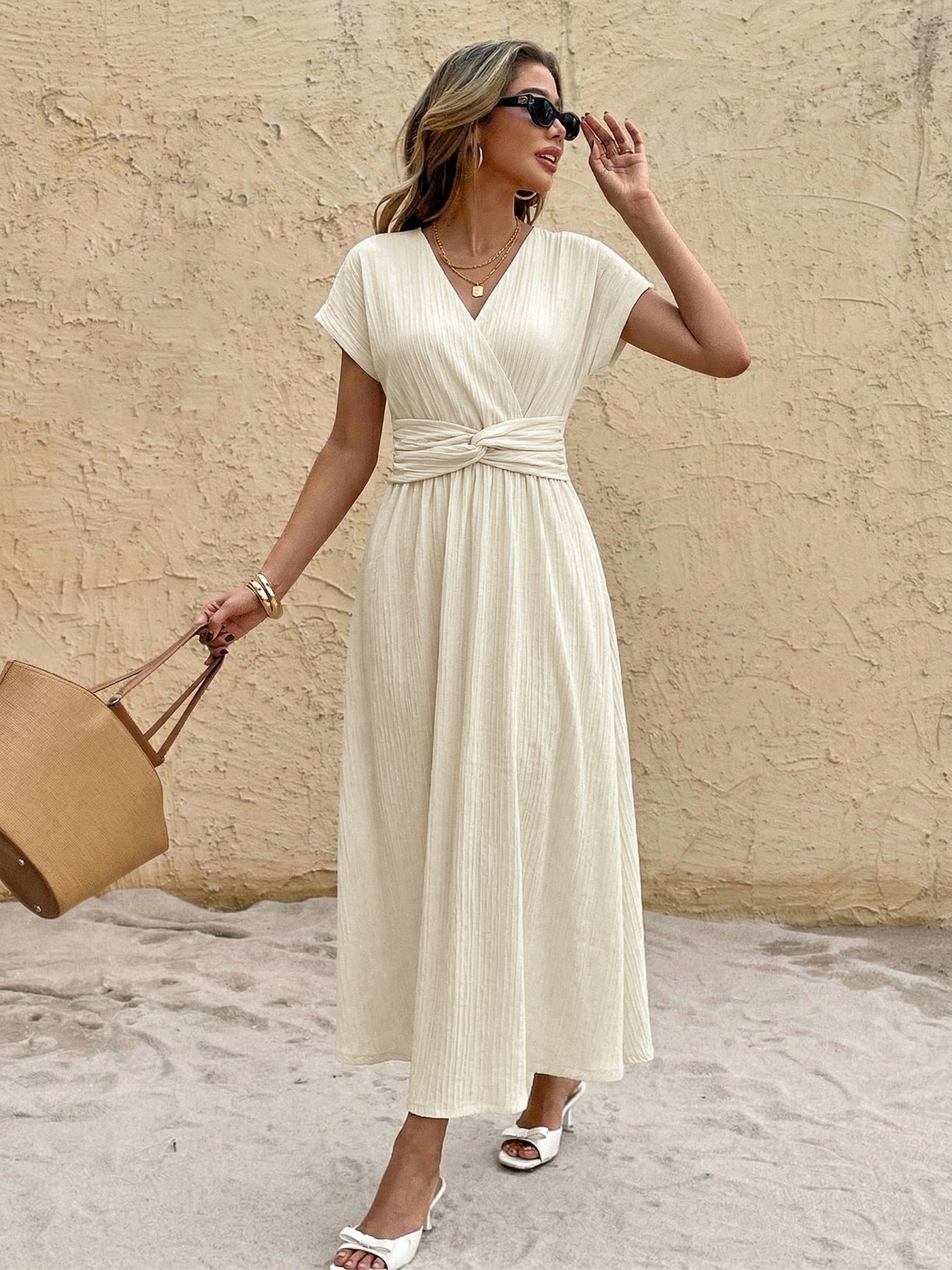 Solenne Airflow Waist Dress