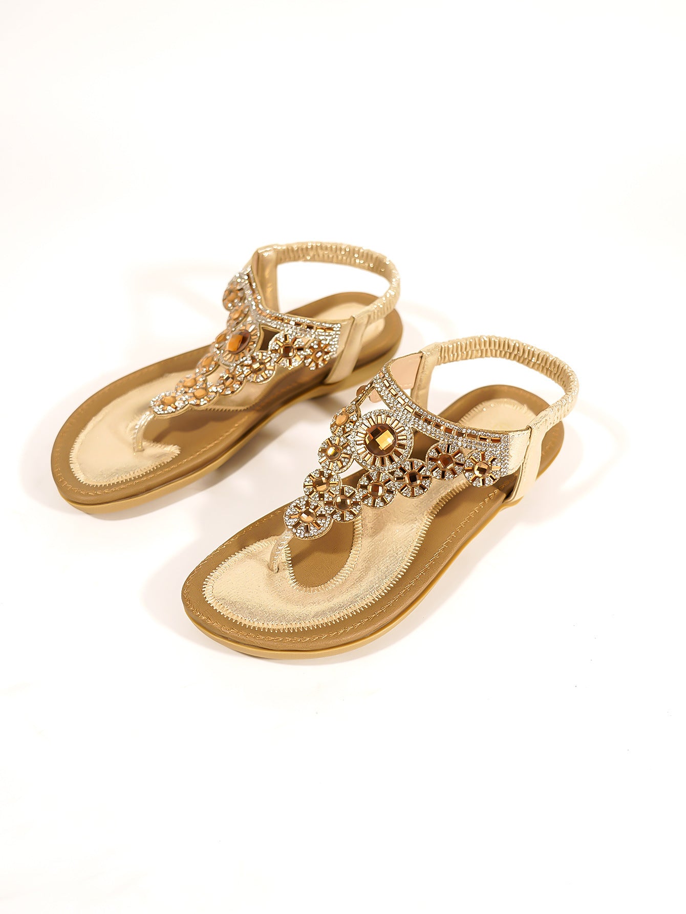 Janet Crystal Comfort Sandals