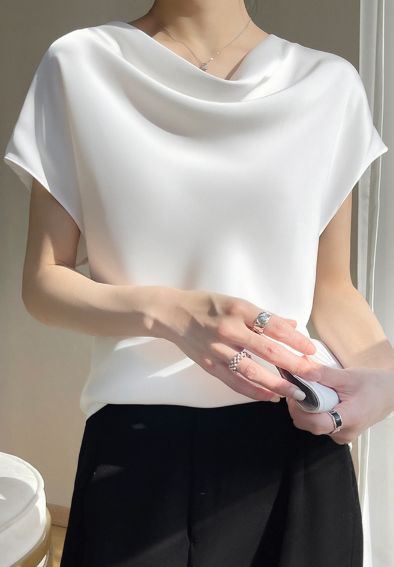 Laura Silky Satin Top