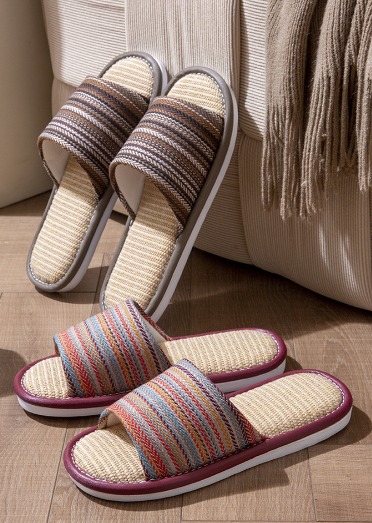 Ayla Linen Breeze Comfort Slippers
