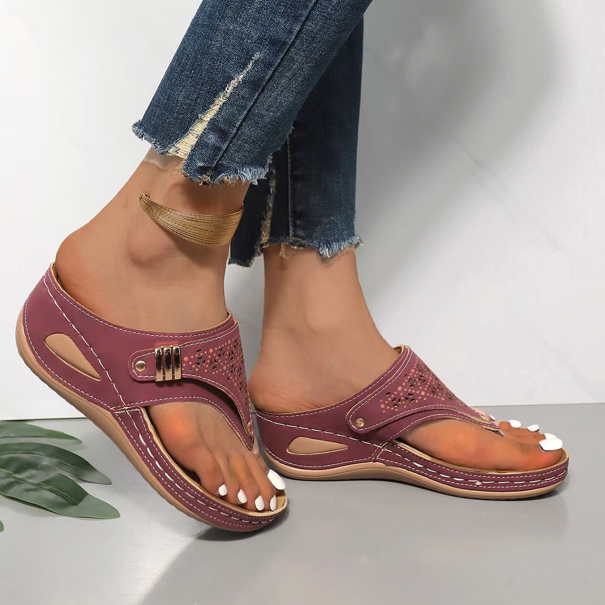 Maren Orthopedic Thong Sandals