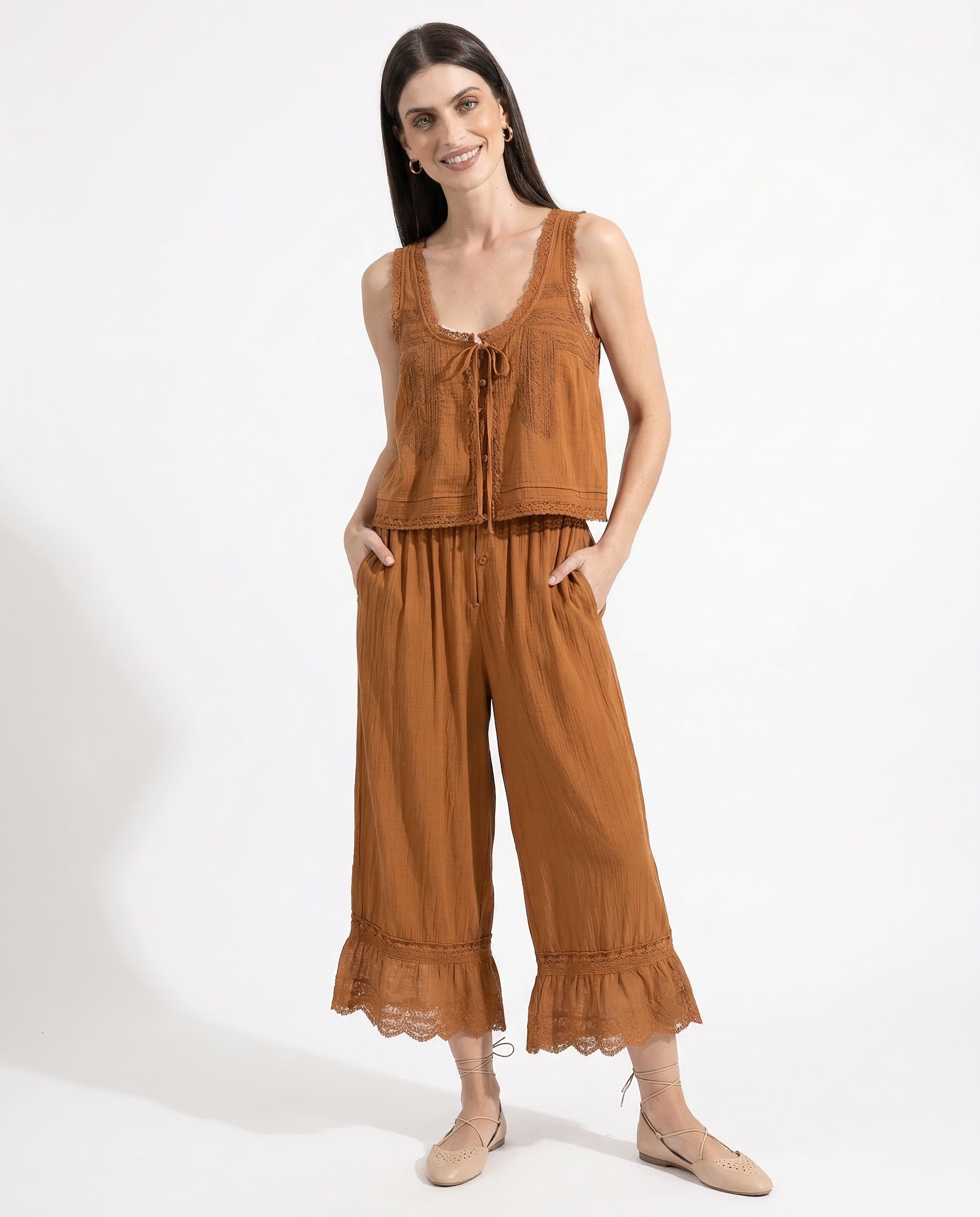 Joyce Lace Two-Piece Set