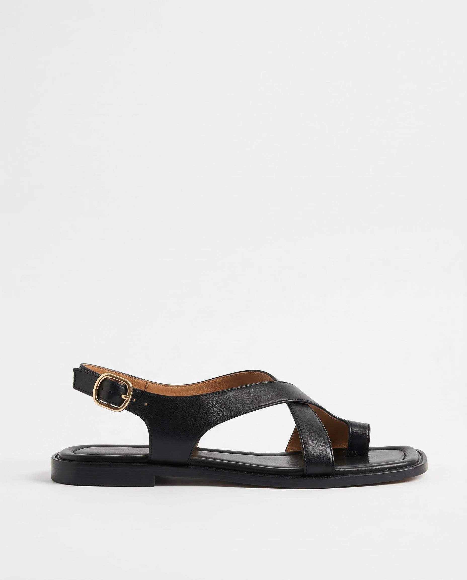 Susan Leather-Look Slingback Sandals