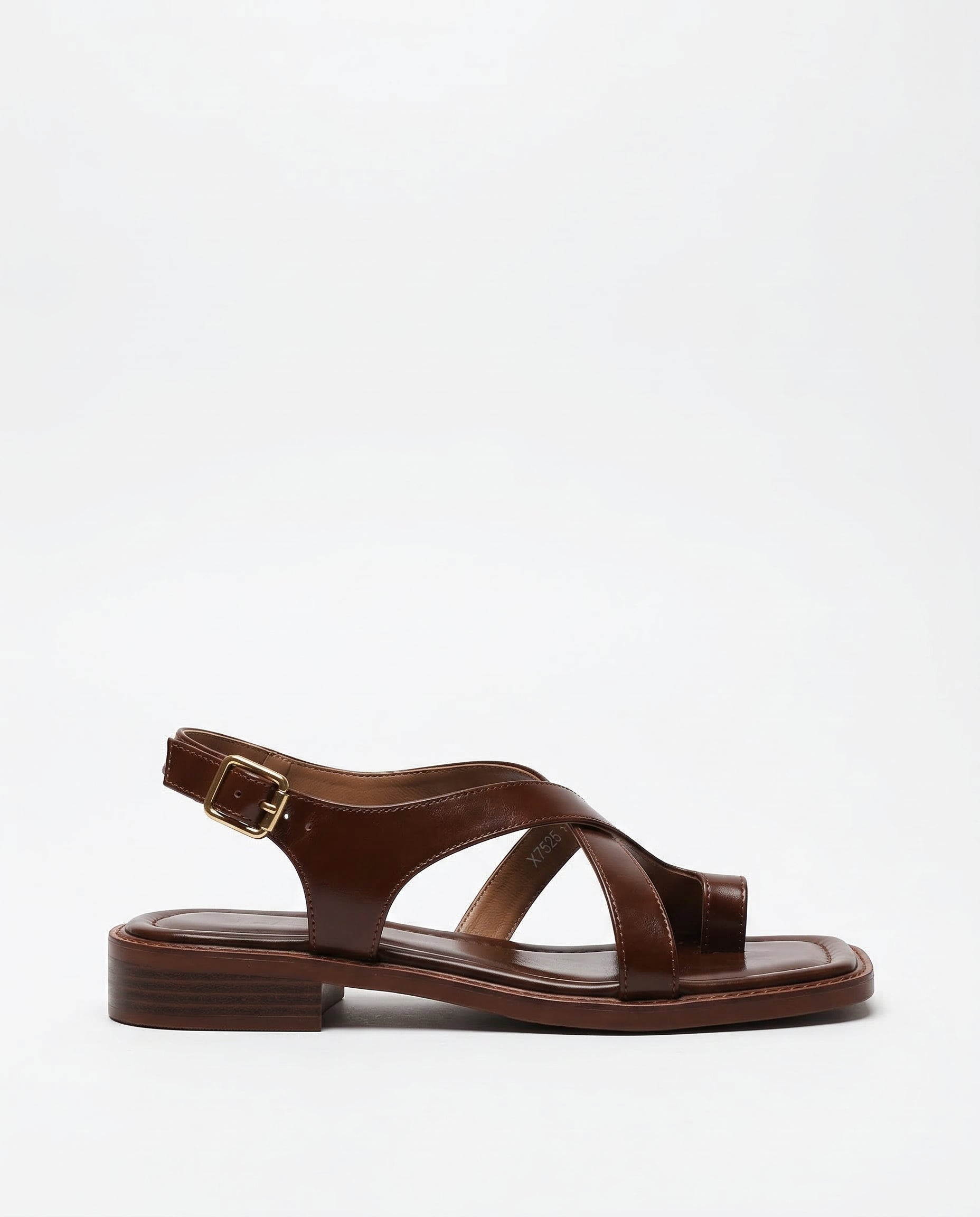 Susan Leather-Look Slingback Sandals