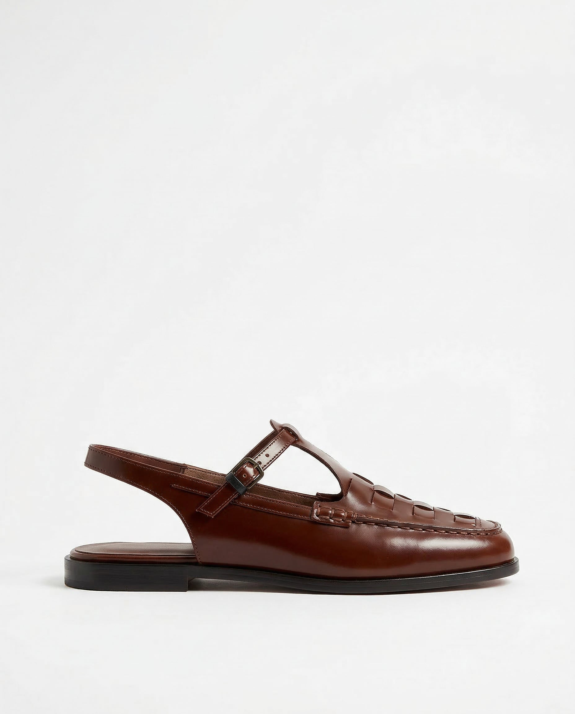 Patricia Woven Slingback Loafer Sandals