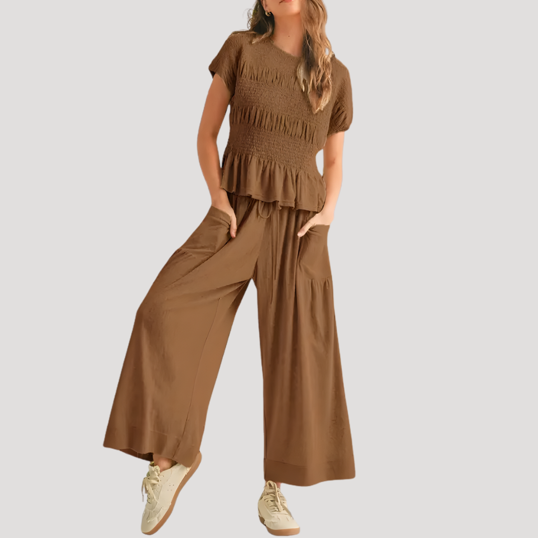 Connie Relaxed Elegance Two-Piece Set