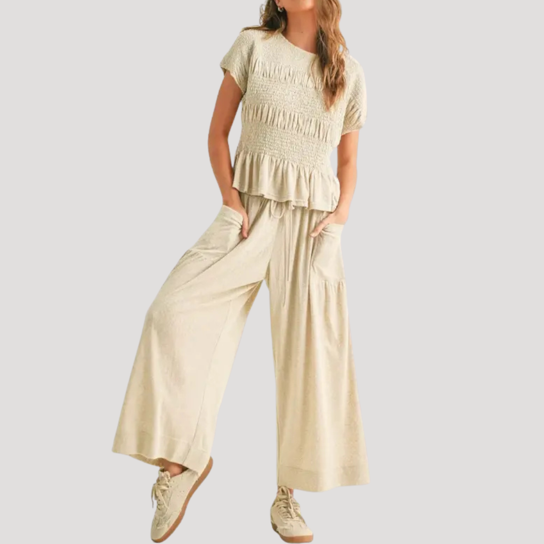 Connie Relaxed Elegance Two-Piece Set