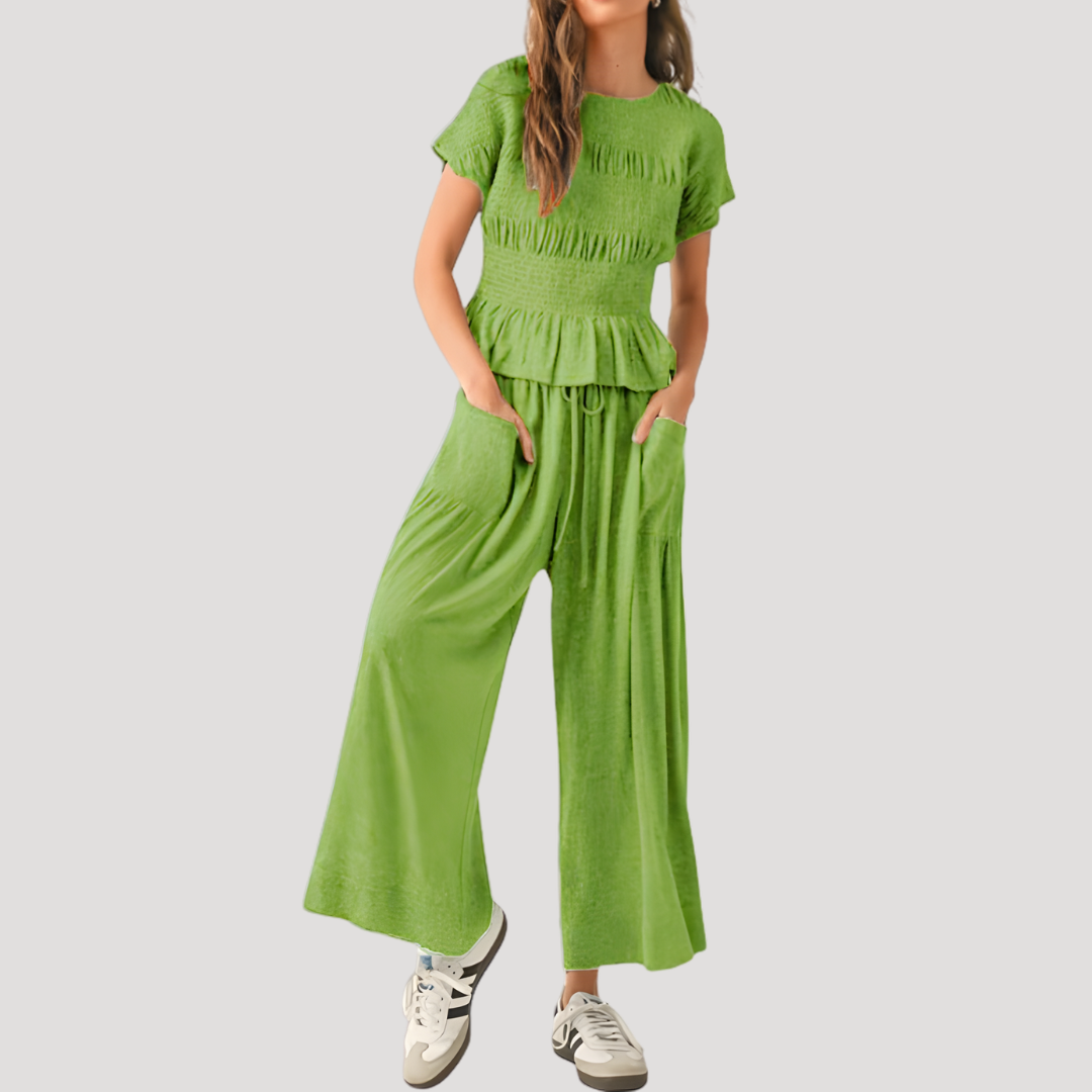 Connie Relaxed Elegance Two-Piece Set